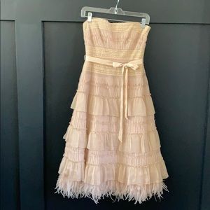 Strapless BCBG Maxazaria dress
